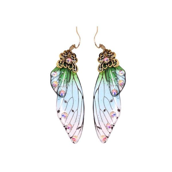 dangle & chandelier romantic wedding bridal jewelry handmade fairy wing rhinestones resin drop butterfly earrings simulation v4r0, Silver
dangle & chandelier romantic wedding bridal jewelry handmade fairy wing rhinestones resin drop butterfly earrings simulation v4r0, Silver