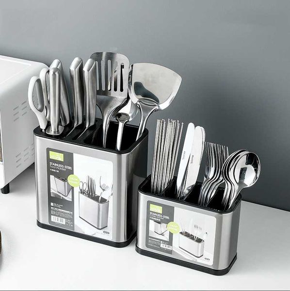 kitchen storage & organization stainless steel knief holder tube spoon box rack cutlery shelf organizer drain chopsticks cage supplies
kitchen storage & organization stainless steel knief holder tube spoon box rack cutlery shelf organizer drain chopsticks cage supplies