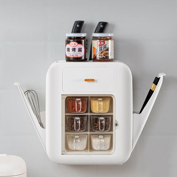 kitchen storage & organization racks household seasoning rack wall-mounted punch knife holder chopstick cage multifunctional supplies
kitchen storage & organization racks household seasoning rack wall-mounted punch knife holder chopstick cage multifunctional supplies