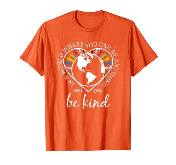 in a world where you can be anything be kind anti bullying t-shirt, White;black
in a world where you can be anything be kind anti bullying t-shirt, White;black