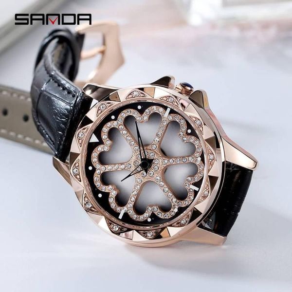 wristwatches 2021 rhinestones women watches quartz genuine leather watch drop relojes para mujer, Slivery;brown
wristwatches 2021 rhinestones women watches quartz genuine leather watch drop relojes para mujer, Slivery;brown