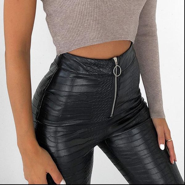 pu women pants faux leather elegant high waist slim pencil skinny office ladies trousers casual black, Black;white
pu women pants faux leather elegant high waist slim pencil skinny office ladies trousers casual black, Black;white