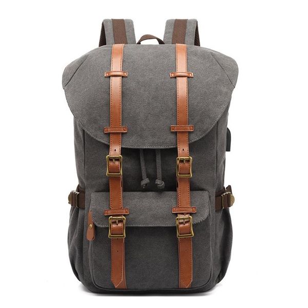 backpack oln fashion canvas vintage large capacity travel casual lapstudents school bag gray dropship
backpack oln fashion canvas vintage large capacity travel casual lapstudents school bag gray dropship