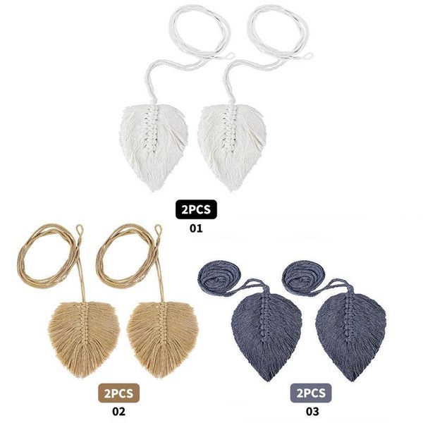 curtain & drapes 2sheet shaped tieback leaf macrame holder cotton holdback accessories
curtain & drapes 2sheet shaped tieback leaf macrame holder cotton holdback accessories