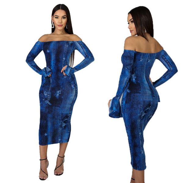 earky autumn lady blue solid mid-calf dress flare full sleeve slash neck streetwear casual dresses, Black;gray
earky autumn lady blue solid mid-calf dress flare full sleeve slash neck streetwear casual dresses, Black;gray
