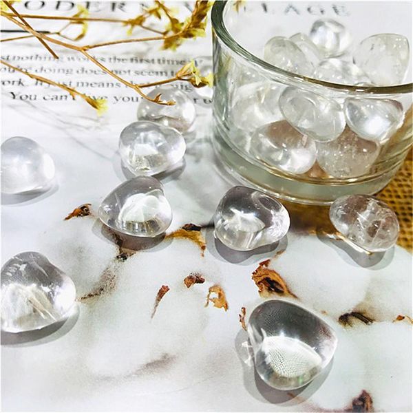 natural gemstone clear quartz heart shaped folk crafts crystal stone for gifts decorative objects & figurines
natural gemstone clear quartz heart shaped folk crafts crystal stone for gifts decorative objects & figurines