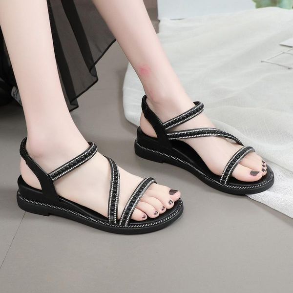 sandals size 35 36 37 38 39 40 woman fashion rhinestone casual beach shoes female flat women summer dress ladies 2021, Black
sandals size 35 36 37 38 39 40 woman fashion rhinestone casual beach shoes female flat women summer dress ladies 2021, Black