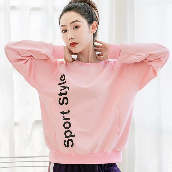autumn winter women long sleeve yoga shirts cotton sport t-shirt letter loose sweater running sweatshirts girls gym workout outfits, White;red
autumn winter women long sleeve yoga shirts cotton sport t-shirt letter loose sweater running sweatshirts girls gym workout outfits, White;red