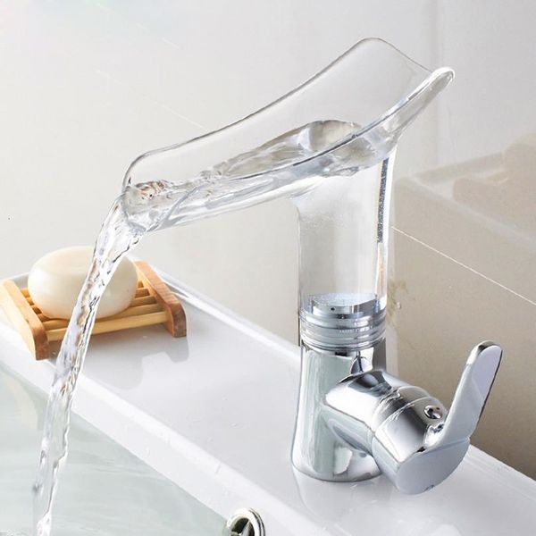bathroom sink faucets brass waterfall glass basin mixer tap faucet vessel chrome polished finish 6tma
bathroom sink faucets brass waterfall glass basin mixer tap faucet vessel chrome polished finish 6tma
