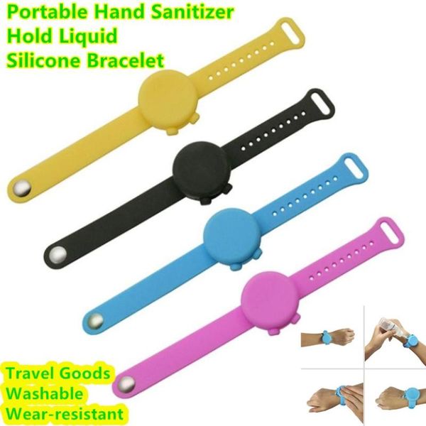 portable hand sanitizer silicone bracelet travel goods washable wear-resistant environmentally hold liquid wristband soap dispenser
portable hand sanitizer silicone bracelet travel goods washable wear-resistant environmentally hold liquid wristband soap dispenser