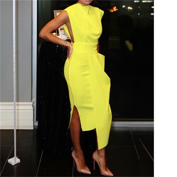 white bodycon dresses summer sleeveless patchwork splits slim office lady elegant vestidos dress ladies evening party 210510, Black;gray
white bodycon dresses summer sleeveless patchwork splits slim office lady elegant vestidos dress ladies evening party 210510, Black;gray