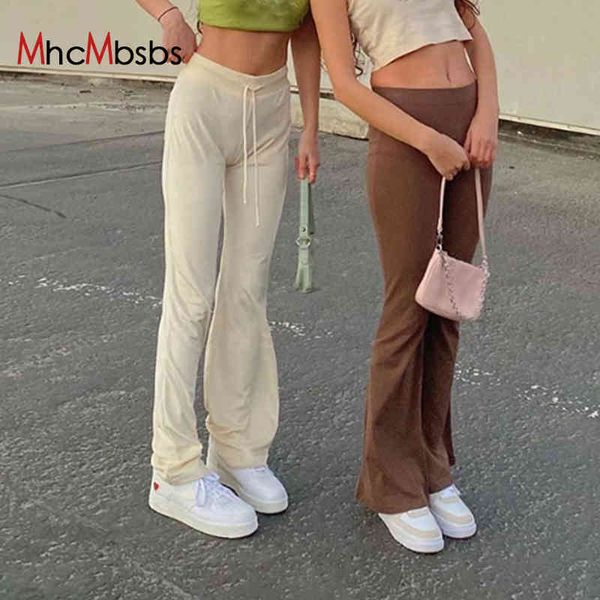 women flare pants high waist y2k joggers chic e girl casual sweatpants fashion elegant streetwear drawstring trousers 210517, Black;white
women flare pants high waist y2k joggers chic e girl casual sweatpants fashion elegant streetwear drawstring trousers 210517, Black;white