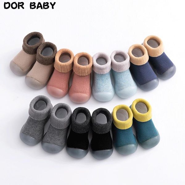 children mid-tube nonsilp sock shoes imitation cashmere baby toddler floor winter plus velvet thickened booties boots, Black;grey
children mid-tube nonsilp sock shoes imitation cashmere baby toddler floor winter plus velvet thickened booties boots, Black;grey
