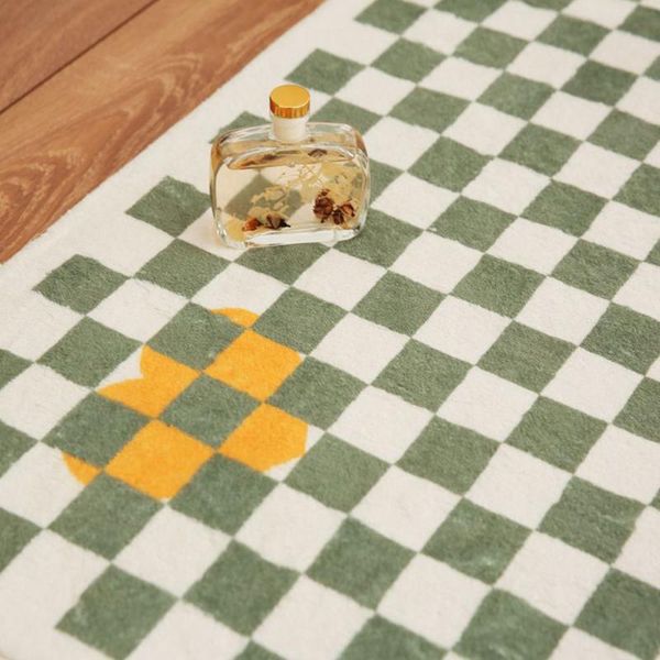 carpets checkerboard bathroom mat thickened flocking non-slip rug home decoration entrance door bedroom small carpet
carpets checkerboard bathroom mat thickened flocking non-slip rug home decoration entrance door bedroom small carpet