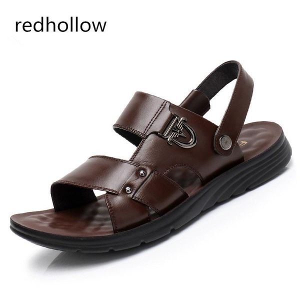sandals fahsion summer soft male leather slip on shoes for men breathable beach casual quality walking sandal, Black
sandals fahsion summer soft male leather slip on shoes for men breathable beach casual quality walking sandal, Black