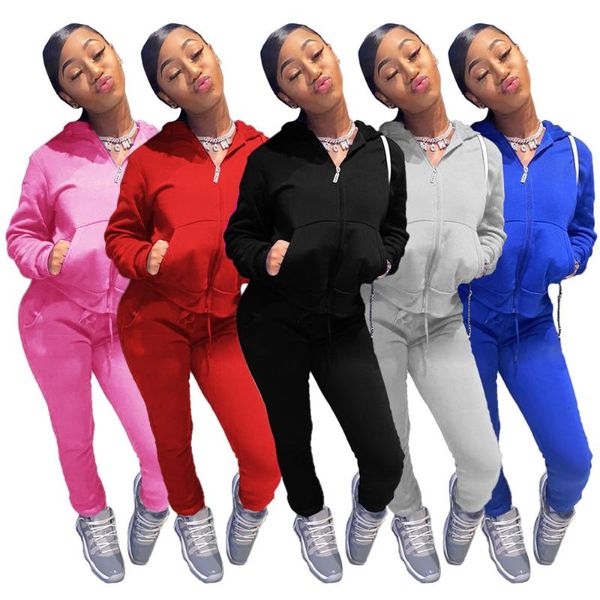 women's tracksuits 2021 clothing autumn and winter models pure color fashion casual sports suit products, Gray
women's tracksuits 2021 clothing autumn and winter models pure color fashion casual sports suit products, Gray