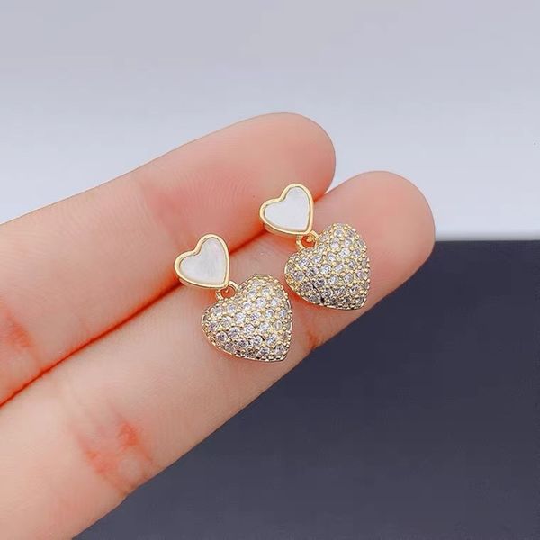 love earrings female zircon s925 sterling silver needle cute little fresh gentle fairy commutes to work
love earrings female zircon s925 sterling silver needle cute little fresh gentle fairy commutes to work