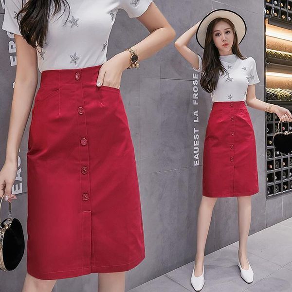 high waist midiskirt summer bodycon women skirts fashion casual elastic a line split red black white spring autumn
high waist midiskirt summer bodycon women skirts fashion casual elastic a line split red black white spring autumn
