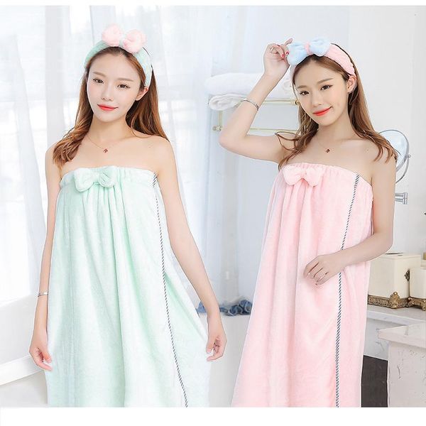 towel flannel bowknot women bath robe bathrobe body spa bow wrap headband set super absorbent gown
towel flannel bowknot women bath robe bathrobe body spa bow wrap headband set super absorbent gown