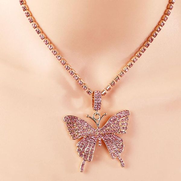 crystal butterfly choker necklace rhinestone pendant necklaces chain sparkly jewerly fashion party accessories, Silver
crystal butterfly choker necklace rhinestone pendant necklaces chain sparkly jewerly fashion party accessories, Silver
