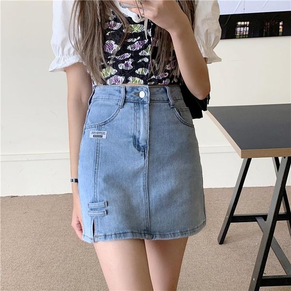 skirts denim skirt a-line package hip female summer korean version of the high-waisted thin all-match short, Black
skirts denim skirt a-line package hip female summer korean version of the high-waisted thin all-match short, Black