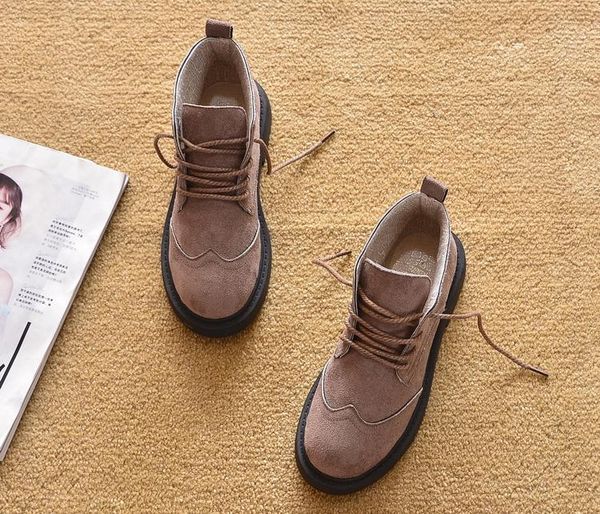 boots winter lace-up women's shoes brand women flat heel round toe ankle for botas boty, Black
boots winter lace-up women's shoes brand women flat heel round toe ankle for botas boty, Black