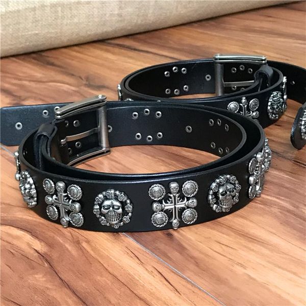 skull belts for men heavy metal vintage rivet punk belt jeans leather stud men's strap wide tbt0044, Black;brown
skull belts for men heavy metal vintage rivet punk belt jeans leather stud men's strap wide tbt0044, Black;brown