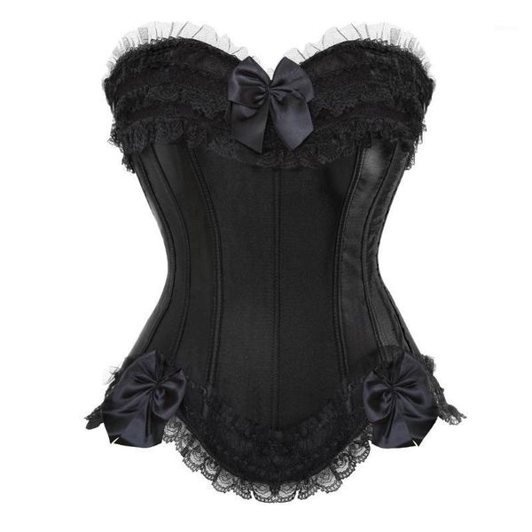 bustiers & corsets classic gothic black steampunk corset qz0291 satin dobby lace faux leather bustier corselet bodyshaper, Black;white
bustiers & corsets classic gothic black steampunk corset qz0291 satin dobby lace faux leather bustier corselet bodyshaper, Black;white