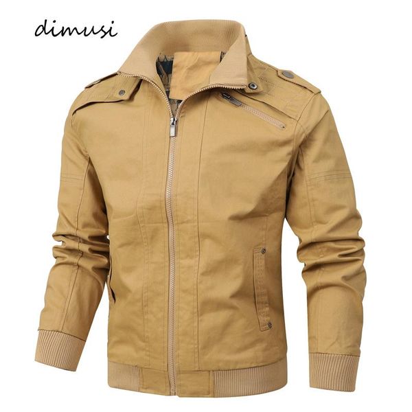 men's jackets dimusi bomber casual men outwear hiking windbreaker coats fashion stand collar army cargo mens clothing, Black;brown
men's jackets dimusi bomber casual men outwear hiking windbreaker coats fashion stand collar army cargo mens clothing, Black;brown