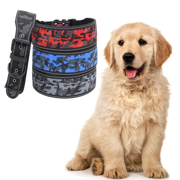 reflective dog collar fashion printed adjustable pet collars for medium large dogs pitbull supplies & leashes
reflective dog collar fashion printed adjustable pet collars for medium large dogs pitbull supplies & leashes