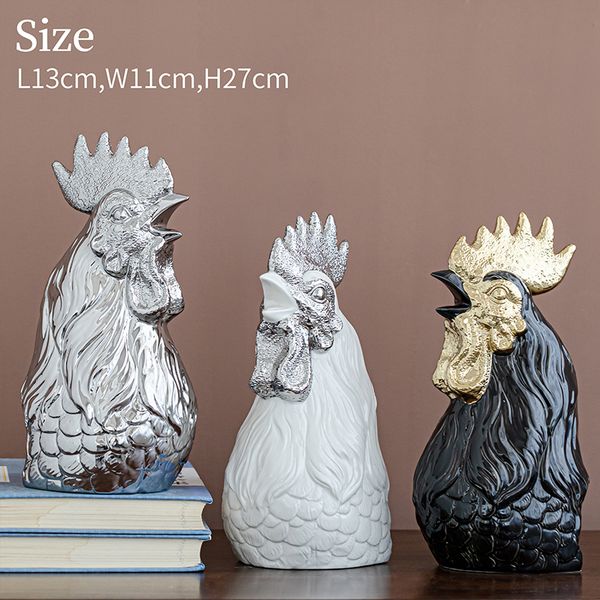 modern simple creative a living room wine cabinets are decorated home ceramic animal chicken head crafts
modern simple creative a living room wine cabinets are decorated home ceramic animal chicken head crafts
