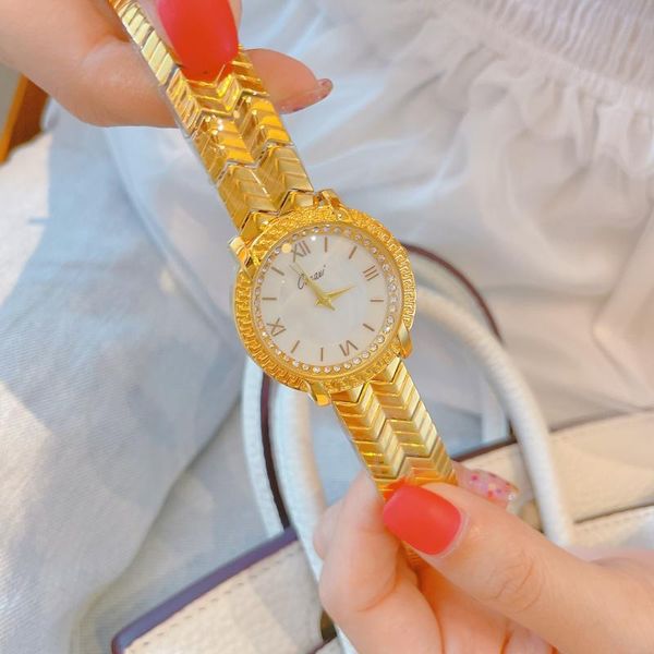 wristwatches quality fashion bracelet watch quartz gold women simple watches relogio feminino, Slivery;brown
wristwatches quality fashion bracelet watch quartz gold women simple watches relogio feminino, Slivery;brown