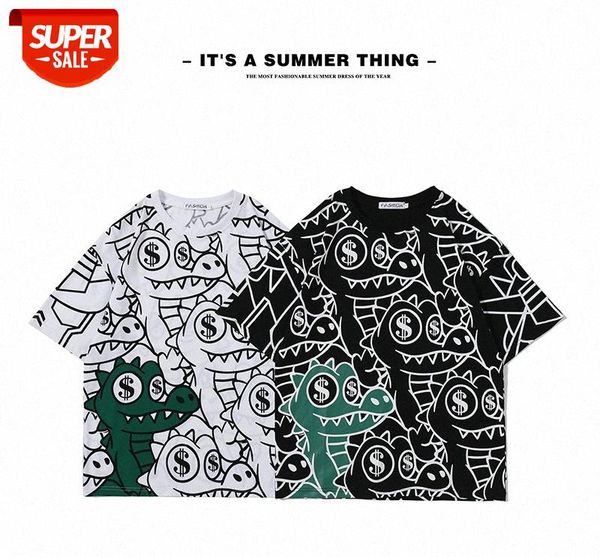 sakahara society crocodile short sleeve t-shirt men's loose hong kong style couple half tee #rs9r, White;black
sakahara society crocodile short sleeve t-shirt men's loose hong kong style couple half tee #rs9r, White;black