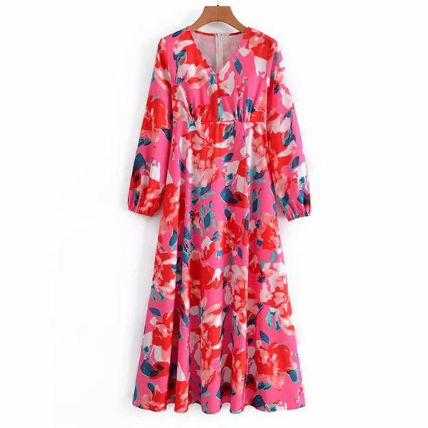 casual dresses yenkye vintage women multicolor floral print boho long dress female v neck slits a-line holiday summer maxi vestido, Black;gray
casual dresses yenkye vintage women multicolor floral print boho long dress female v neck slits a-line holiday summer maxi vestido, Black;gray