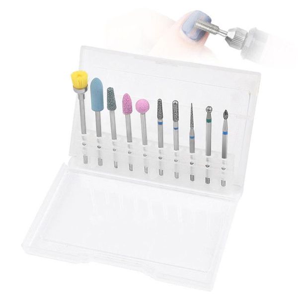 nail art kits 10pcs/set grinding drill bits electric manicure machine tips brush polishing tools
nail art kits 10pcs/set grinding drill bits electric manicure machine tips brush polishing tools