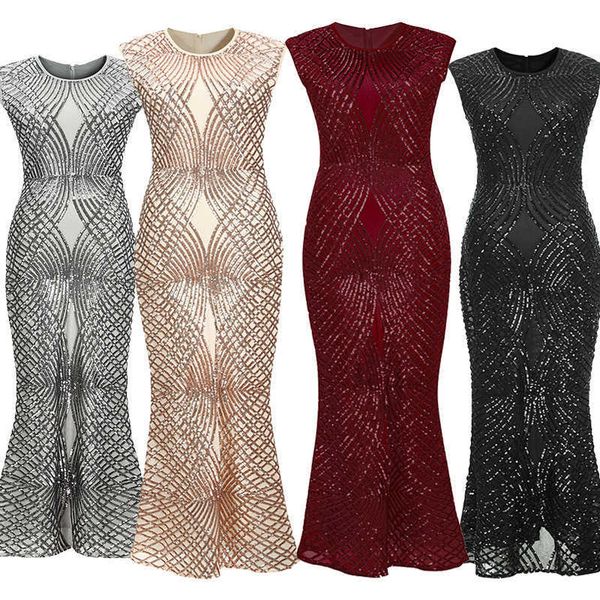 luxury evening party dresses spring 1920 women's evening, Black