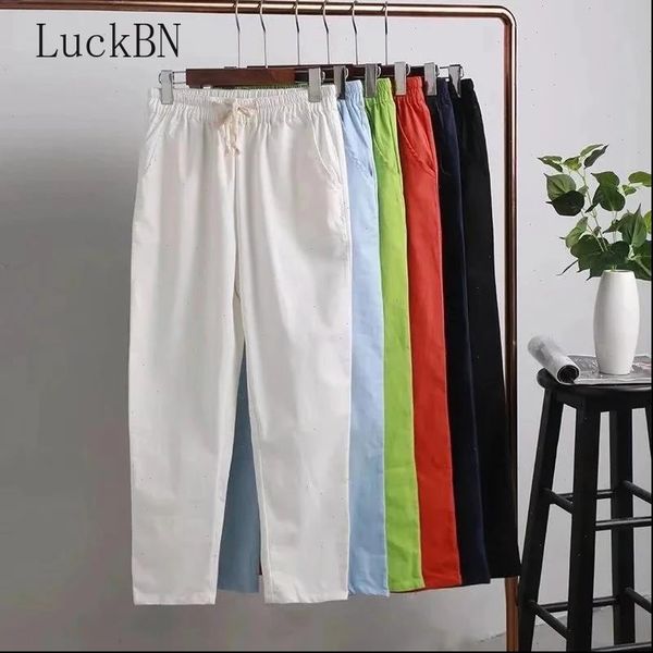 spring casual fashion cotton womens pants linen elastic waist harem pencil pockets loose big plus size trousers black, Black;white
spring casual fashion cotton womens pants linen elastic waist harem pencil pockets loose big plus size trousers black, Black;white