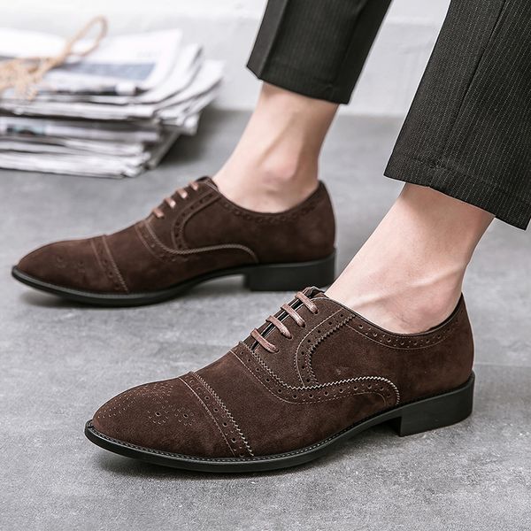 designer british retro pointed lace up oxford shoes men casual loafers business formal dress footwear sapatos tenis masculino, Black
designer british retro pointed lace up oxford shoes men casual loafers business formal dress footwear sapatos tenis masculino, Black