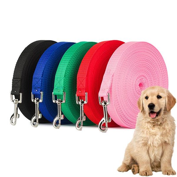 1.5m 1.8m 3.0m 4.5m 6.0m solid dog leash for large dogs pet puppy walking training lead rope big nylon long leashes collars &
1.5m 1.8m 3.0m 4.5m 6.0m solid dog leash for large dogs pet puppy walking training lead rope big nylon long leashes collars &
