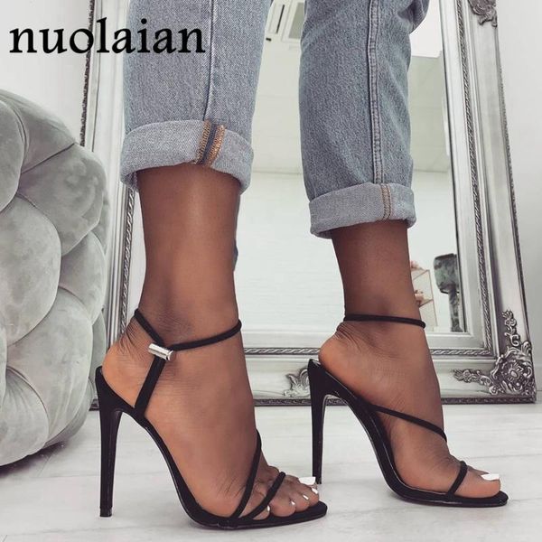 women summer shoe leather ankle strap sandals woman high heels lady sandal shoes platform pumps heel spring chaussure, Black
women summer shoe leather ankle strap sandals woman high heels lady sandal shoes platform pumps heel spring chaussure, Black