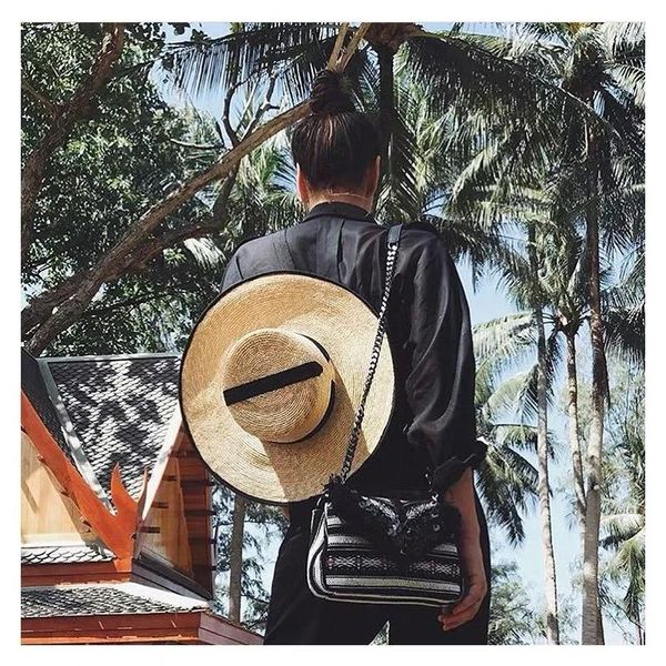wide brim hats fashion bandage straw sun for women summer flat beach hat outdoor travel sunscreen uv wholesale s1171, Blue;gray
wide brim hats fashion bandage straw sun for women summer flat beach hat outdoor travel sunscreen uv wholesale s1171, Blue;gray