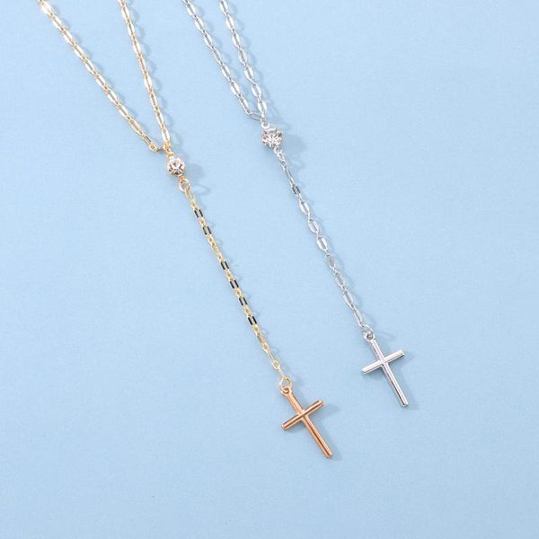 chains jewelry fashion personalized tide exaggerated necklace vintage cross pendant long paragraph collarbone, Silver
chains jewelry fashion personalized tide exaggerated necklace vintage cross pendant long paragraph collarbone, Silver