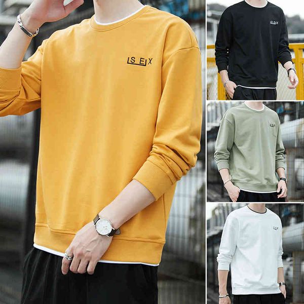 new long sve t-shirt 2020 autumn sweater men's korean inschao student pullover, Black
new long sve t-shirt 2020 autumn sweater men's korean inschao student pullover, Black