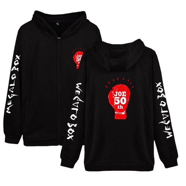 men's hoodies & sweatshirts megalo box anime fashion prints zipper women/men long sleeve hooded sweatshirt casual streetwear clothes, Black
men's hoodies & sweatshirts megalo box anime fashion prints zipper women/men long sleeve hooded sweatshirt casual streetwear clothes, Black