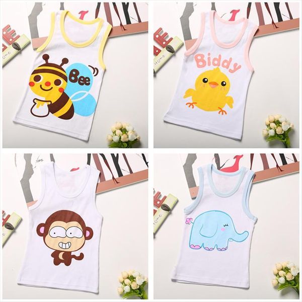 baby boy girl summer vest t shirt kids cartoon animal cotton undershirts tees children clothing for size 1 6year, Blue
baby boy girl summer vest t shirt kids cartoon animal cotton undershirts tees children clothing for size 1 6year, Blue