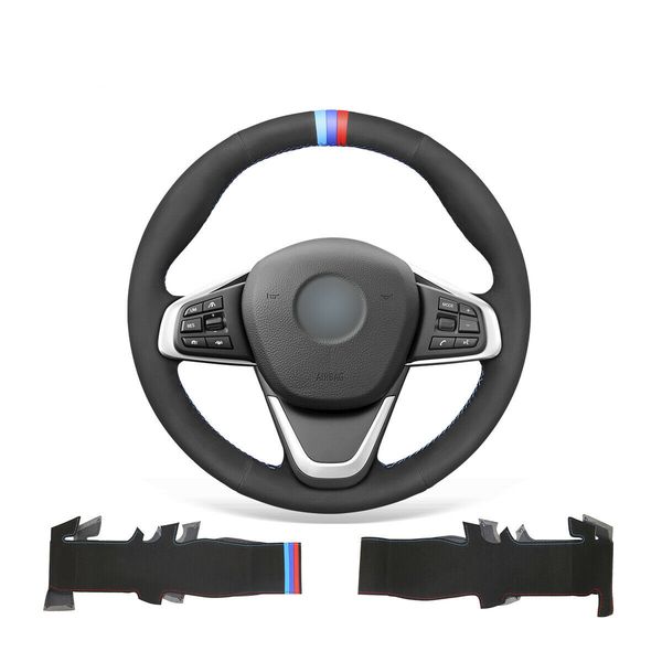 diy custom soft black suede steering wheel cover for bmw x1 f48 2016-2021 / x2 f39 2018-2020
diy custom soft black suede steering wheel cover for bmw x1 f48 2016-2021 / x2 f39 2018-2020