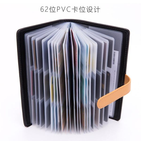 card holders holder 62 positions business large capacity anti-degaussing, Brown;gray
card holders holder 62 positions business large capacity anti-degaussing, Brown;gray