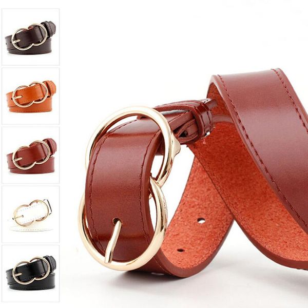 belts 1 pcs fashion women double ring belt gold buckle waist for lady jeans skinny thin leather straps cinturon, Black;brown
belts 1 pcs fashion women double ring belt gold buckle waist for lady jeans skinny thin leather straps cinturon, Black;brown