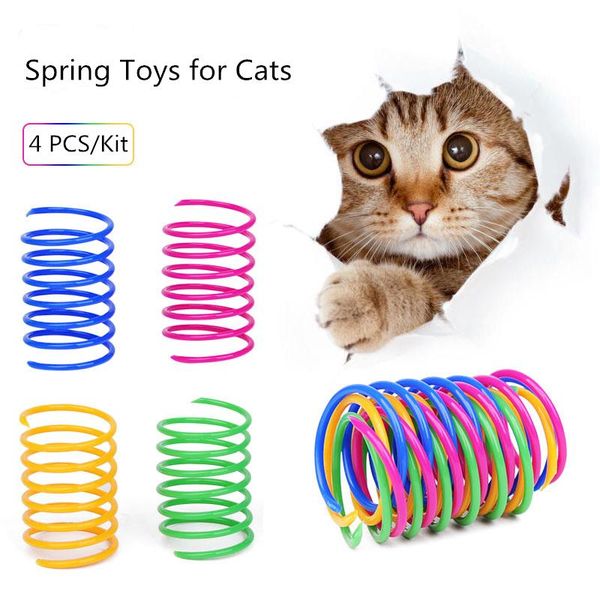 pcs kit spring cat toys interactive mixed color tunnel teaser scratch toy pet products
pcs kit spring cat toys interactive mixed color tunnel teaser scratch toy pet products