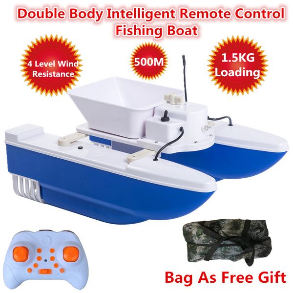 180mins 500m remote control fishing bait boat with 3pcs battery and bag 1.5kg loading feeding hook dual hull folding boat
180mins 500m remote control fishing bait boat with 3pcs battery and bag 1.5kg loading feeding hook dual hull folding boat